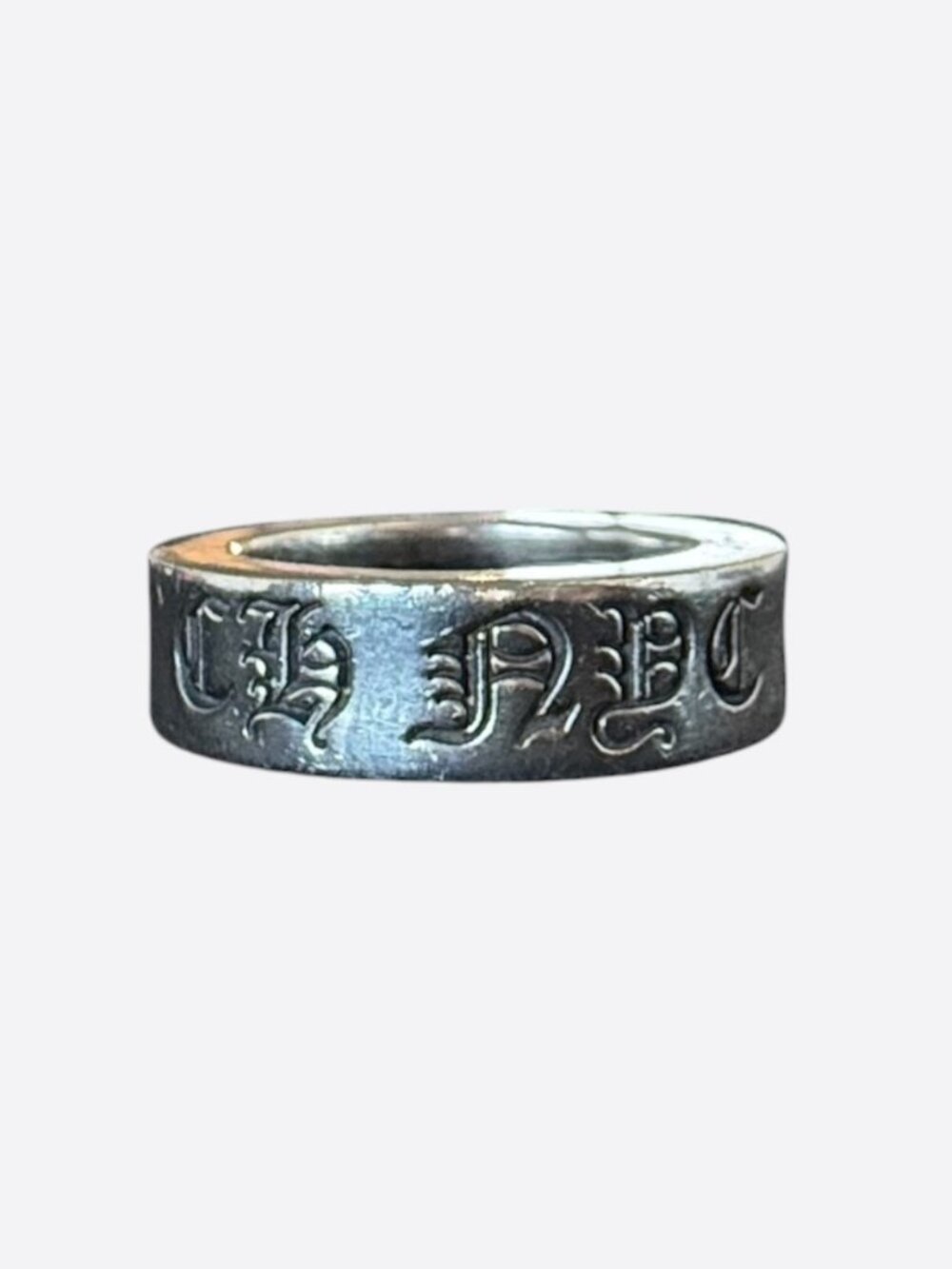 Chrome Hearts New York Silver Spacer Ring